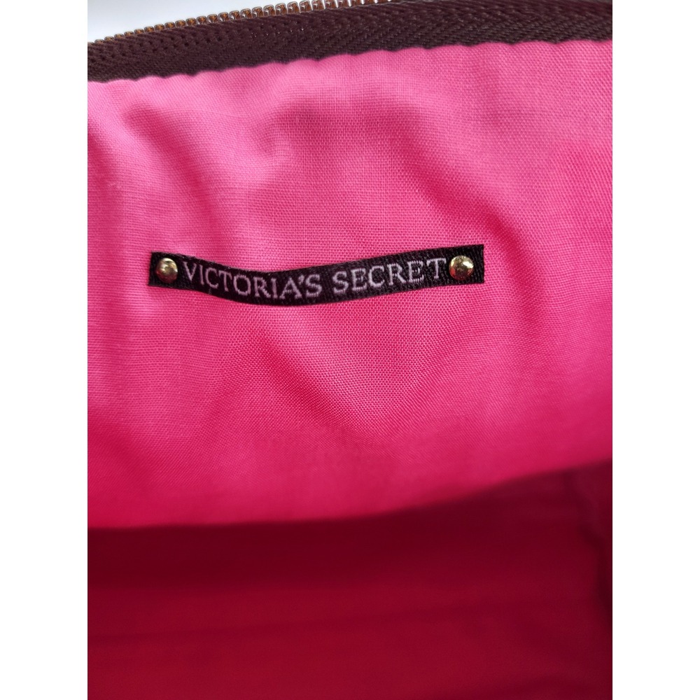 Victoria's Secret Y2K Floral Bowler Bag Canvas Indie Dopamine Purse Zip Top - Picture 5 of 13